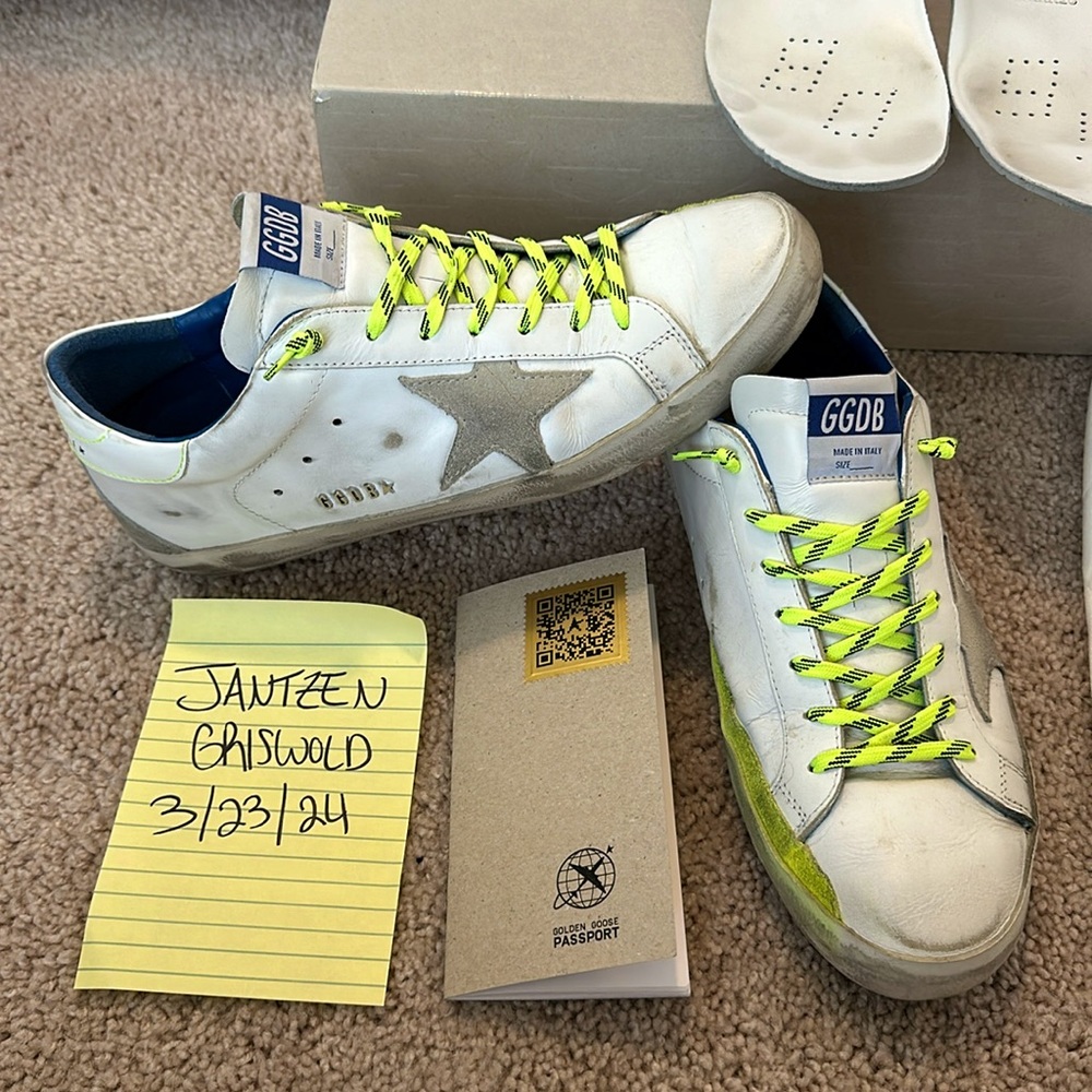 Men's Golden Goose Superstar EU 43 US SIZE 10